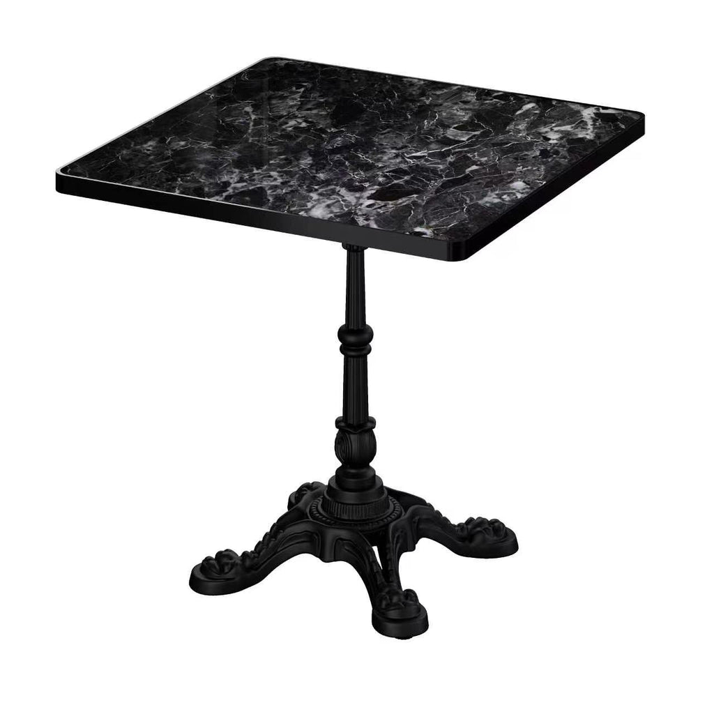 Sintered Stone Bistro Table detail