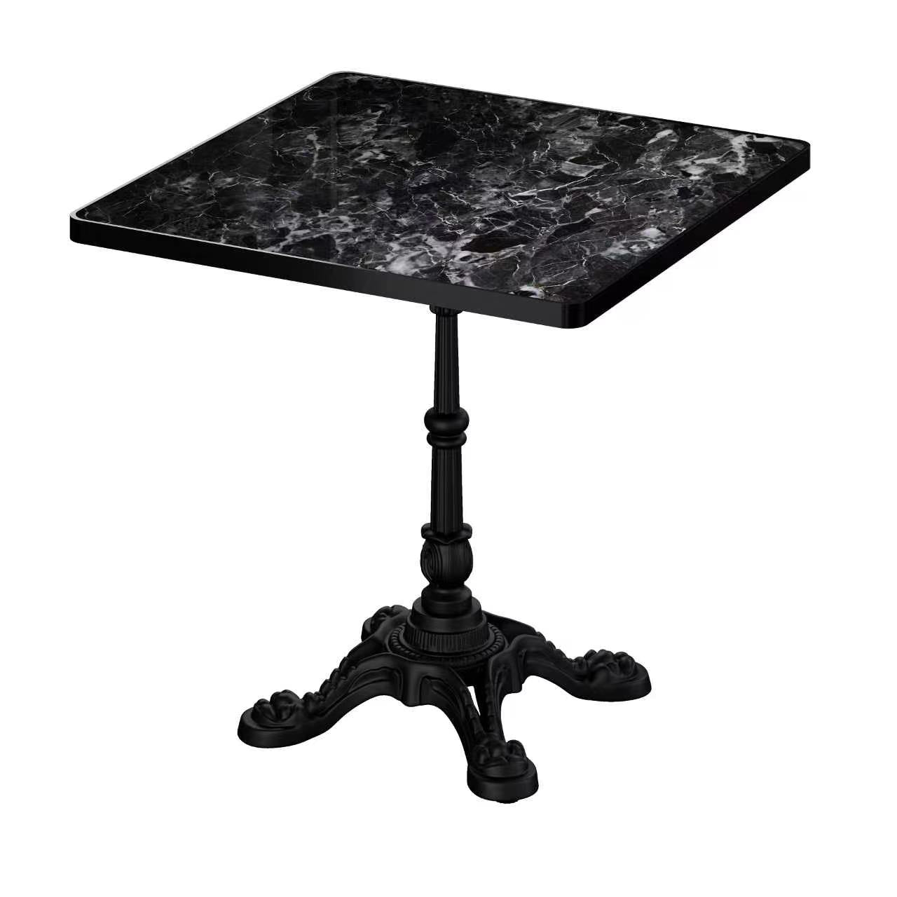 Sintered Stone Bistro Table detail