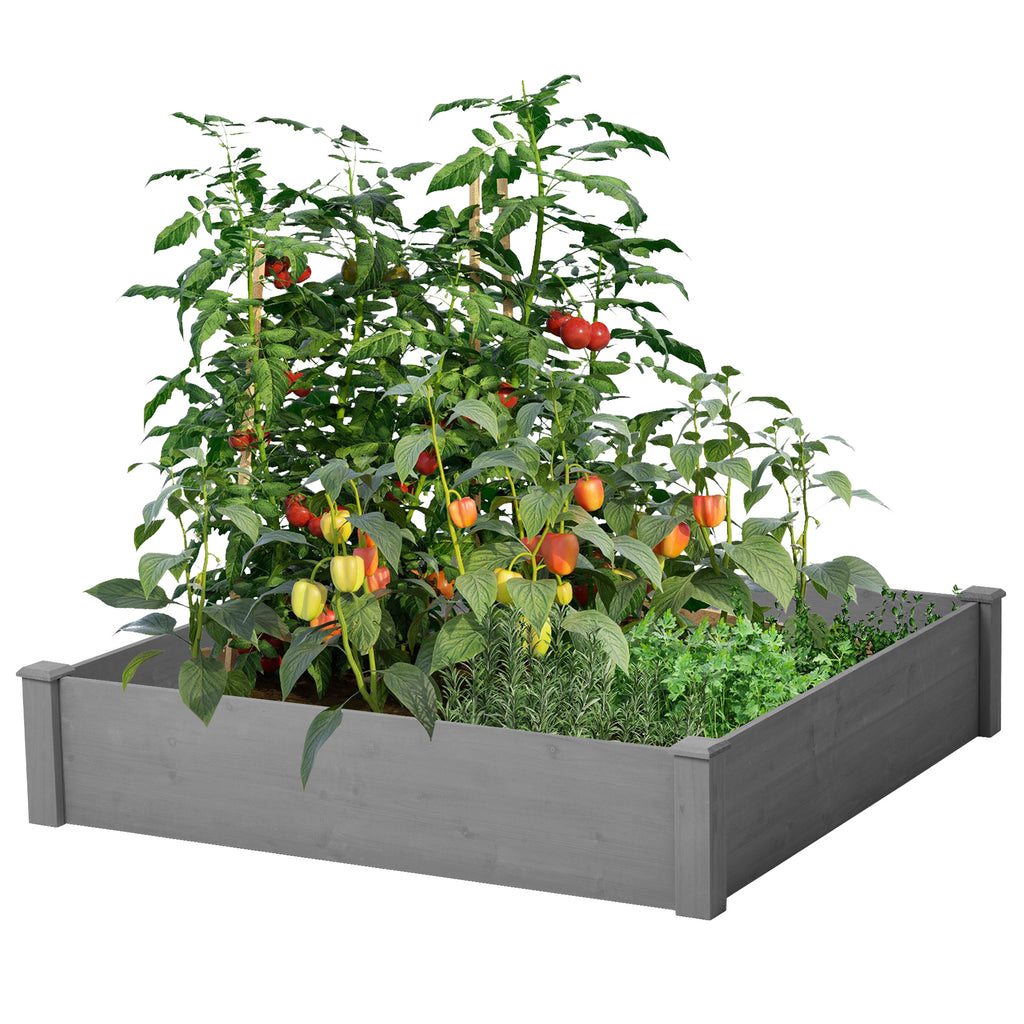 Wood Planter Box detail