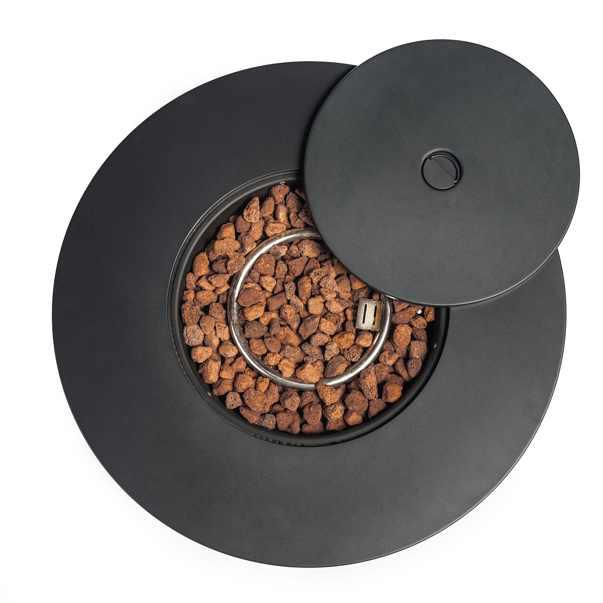Fire pit table included accessories