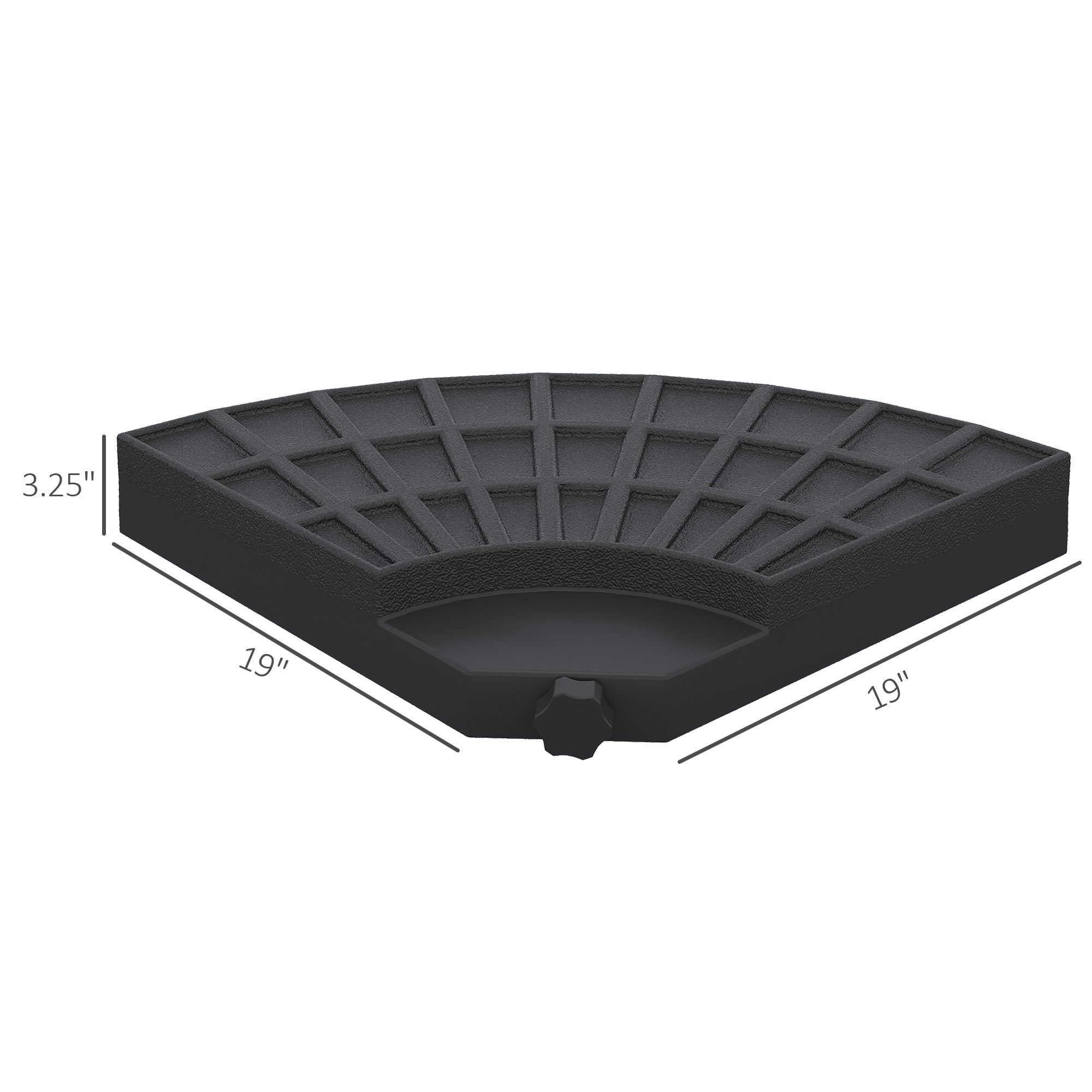 Cantilever Umbrella Base detail