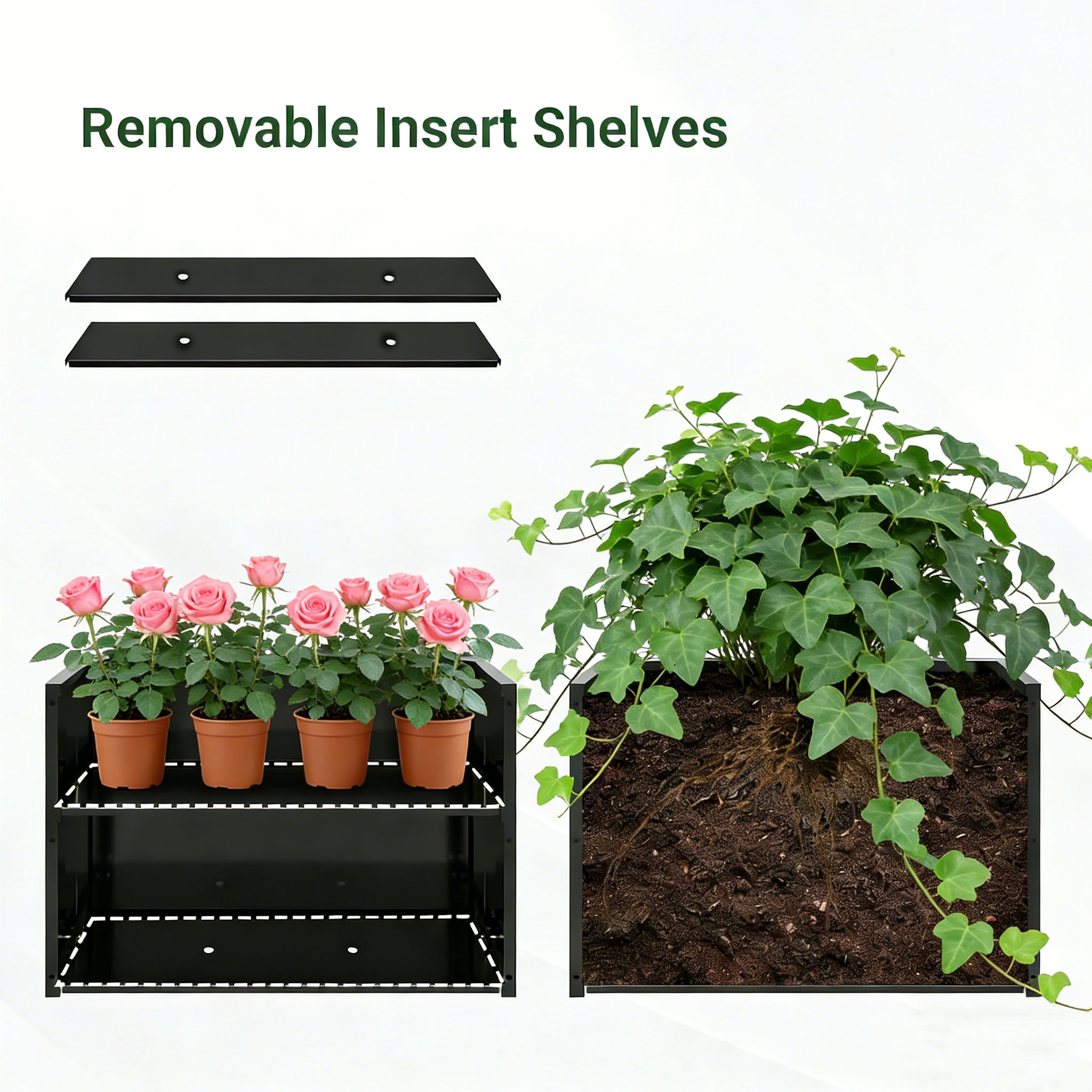 Trellis Planter 47 inch detail