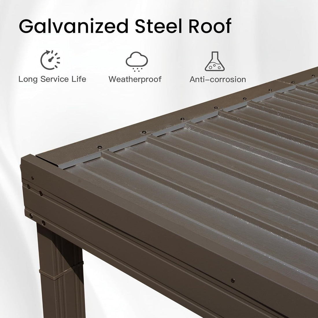 Outluma 12 x 20 Lean-To Hardtop Gazebo