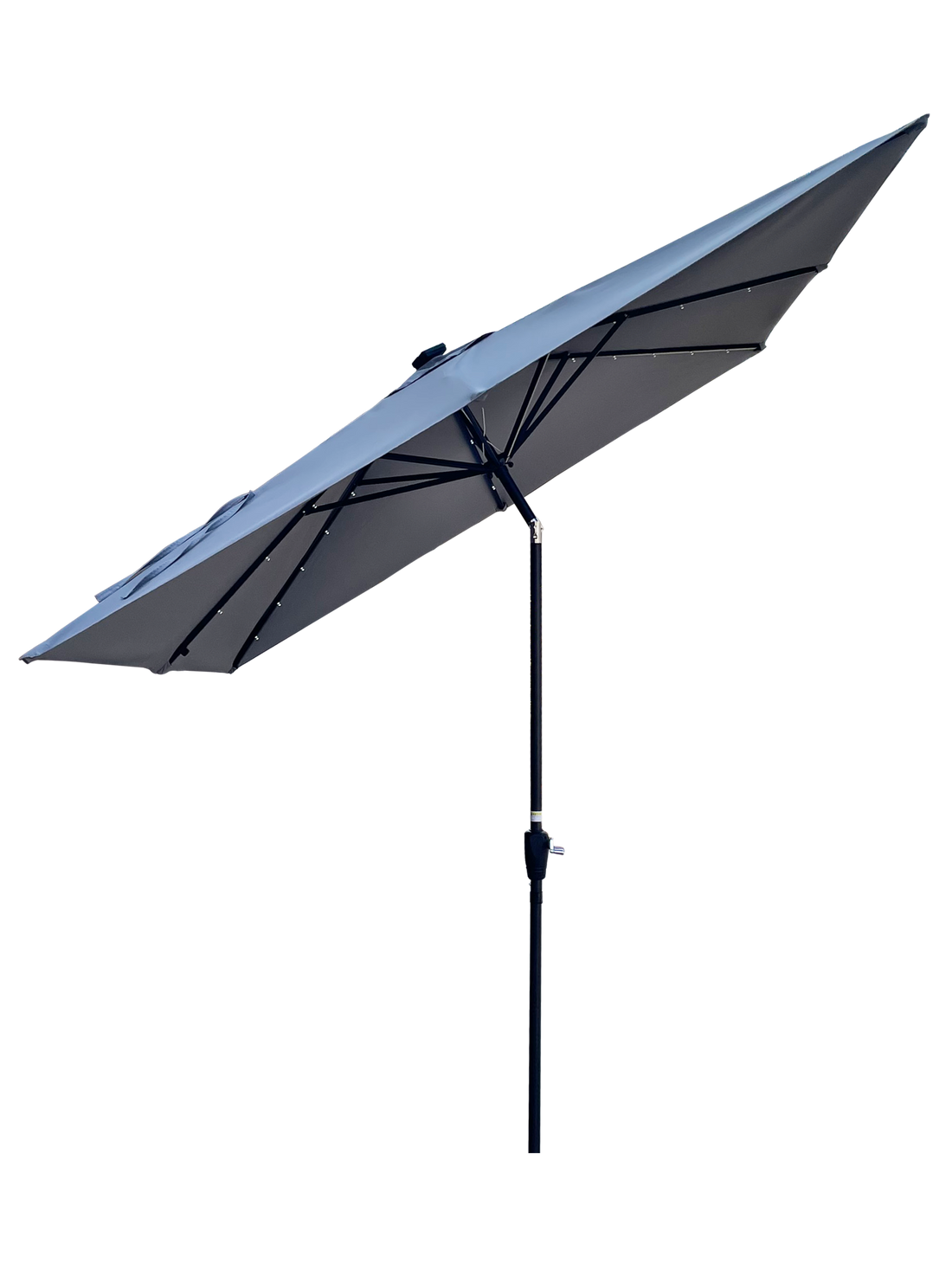 Outluma 8.2 ft Square Solar LED Patio Umbrella