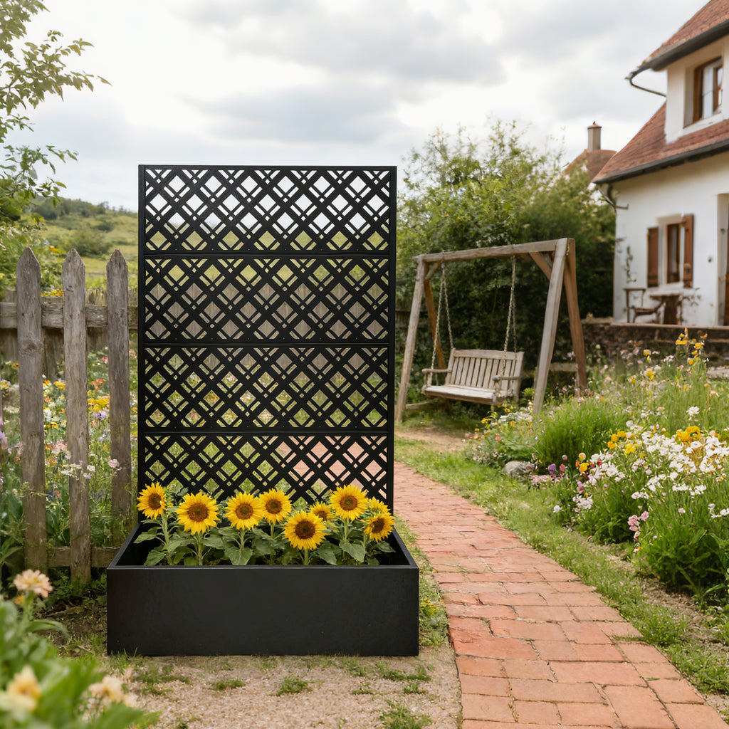 Birdcage Arbor Pergola - Black