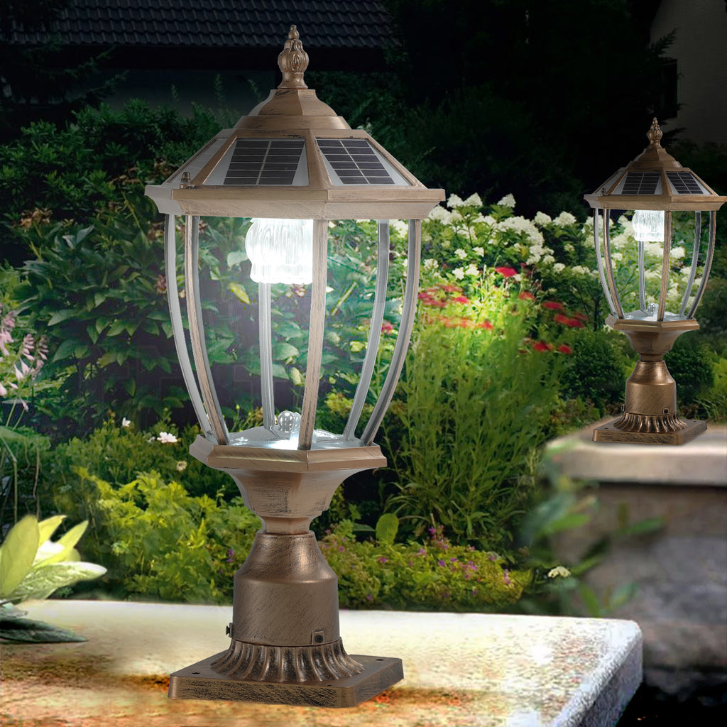Golden Solar Lantern detail