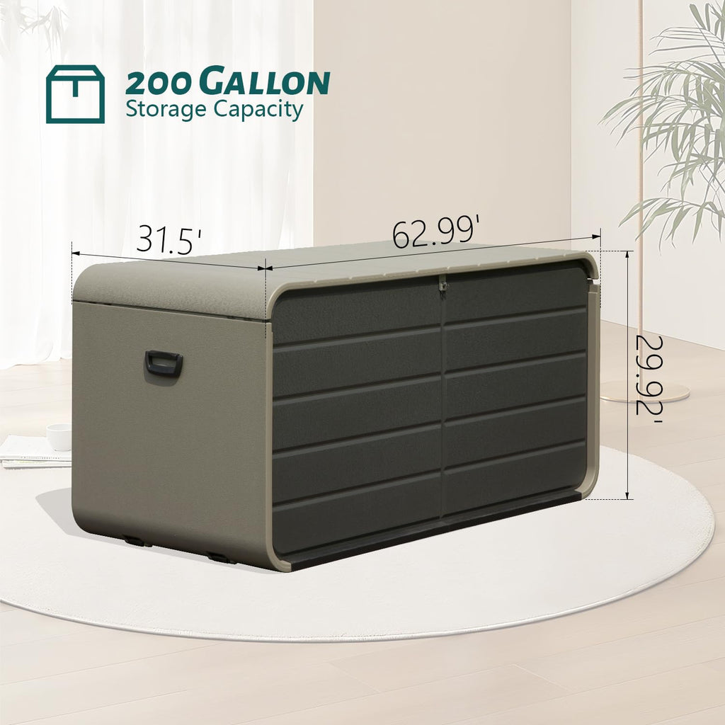 200 Gallon Hydraulic Deck Box detail