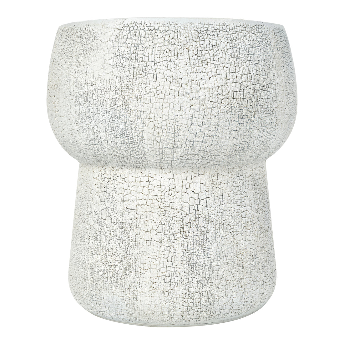 Outluma Concrete Double-Barrel Outdoor Side Table