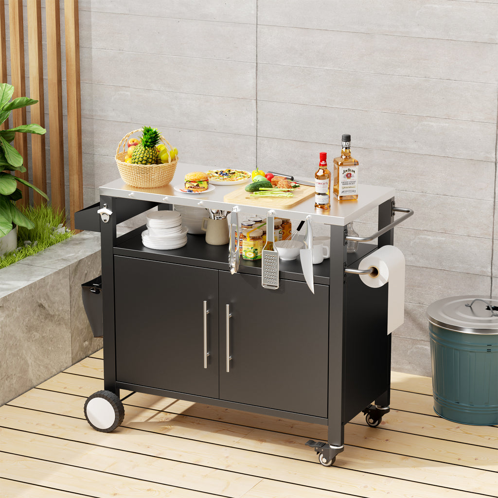 BBQ cart dimensions