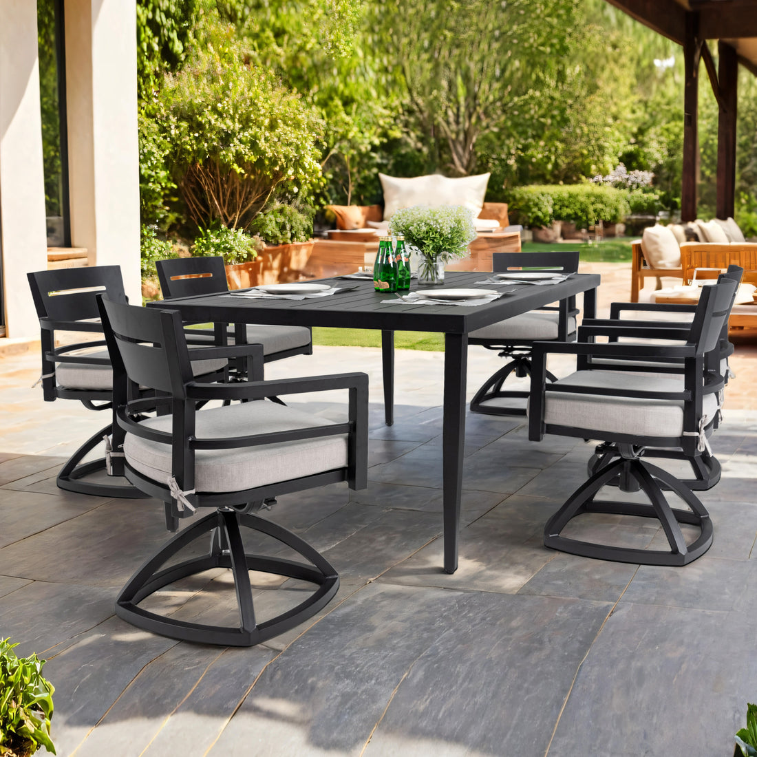 Outluma 7-Piece Sunbrella Patio Dining Set
