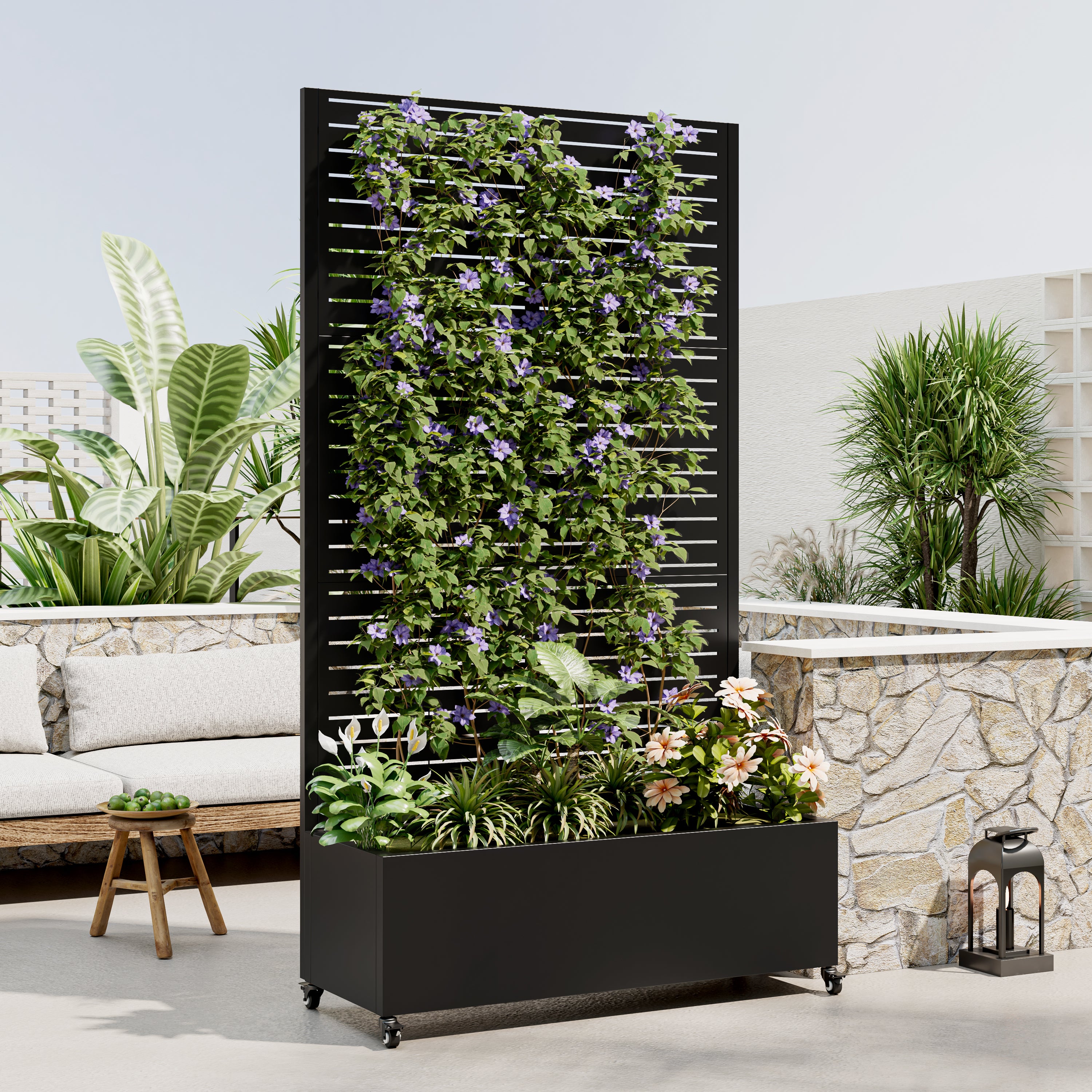 Trellis Planter detail