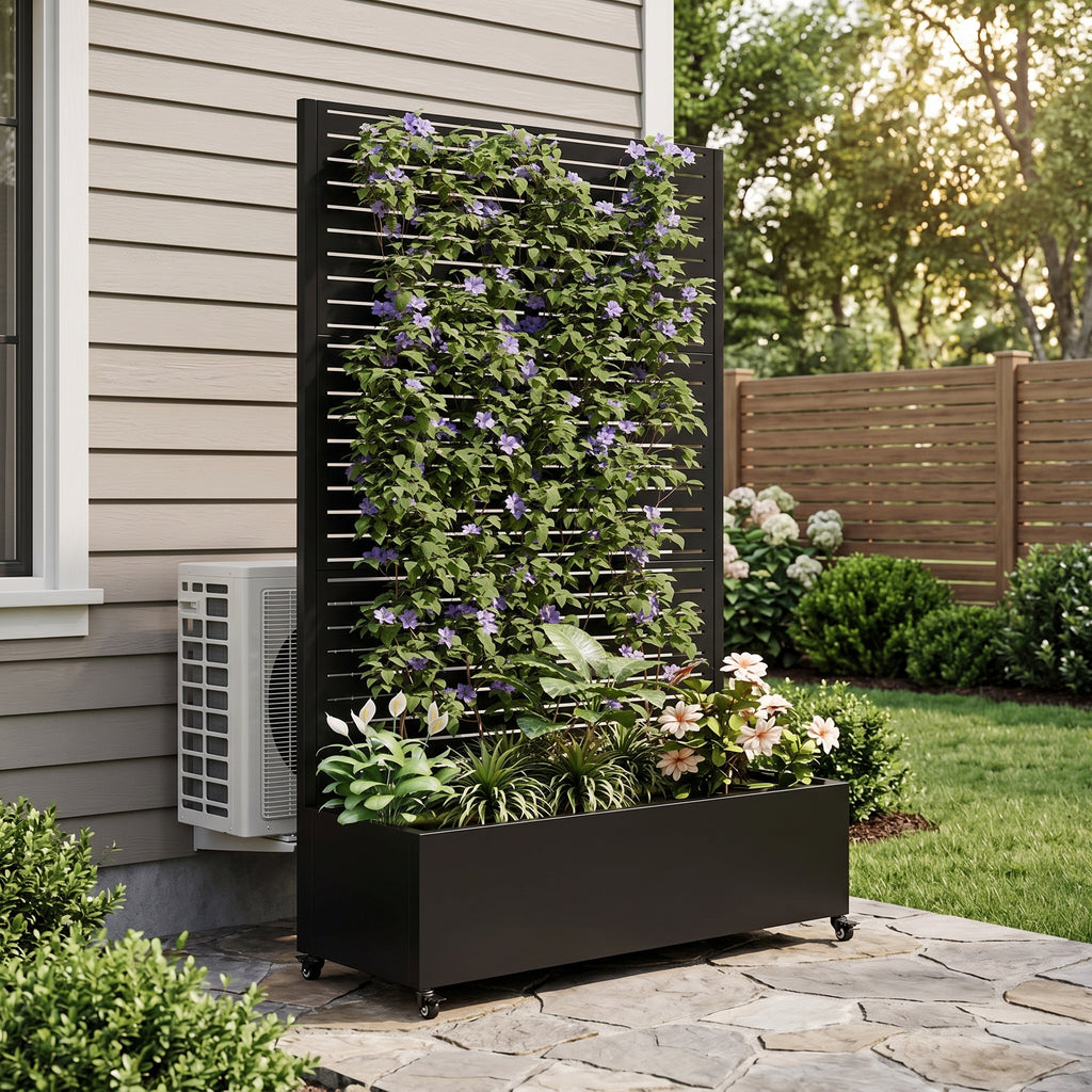 Trellis Planter detail