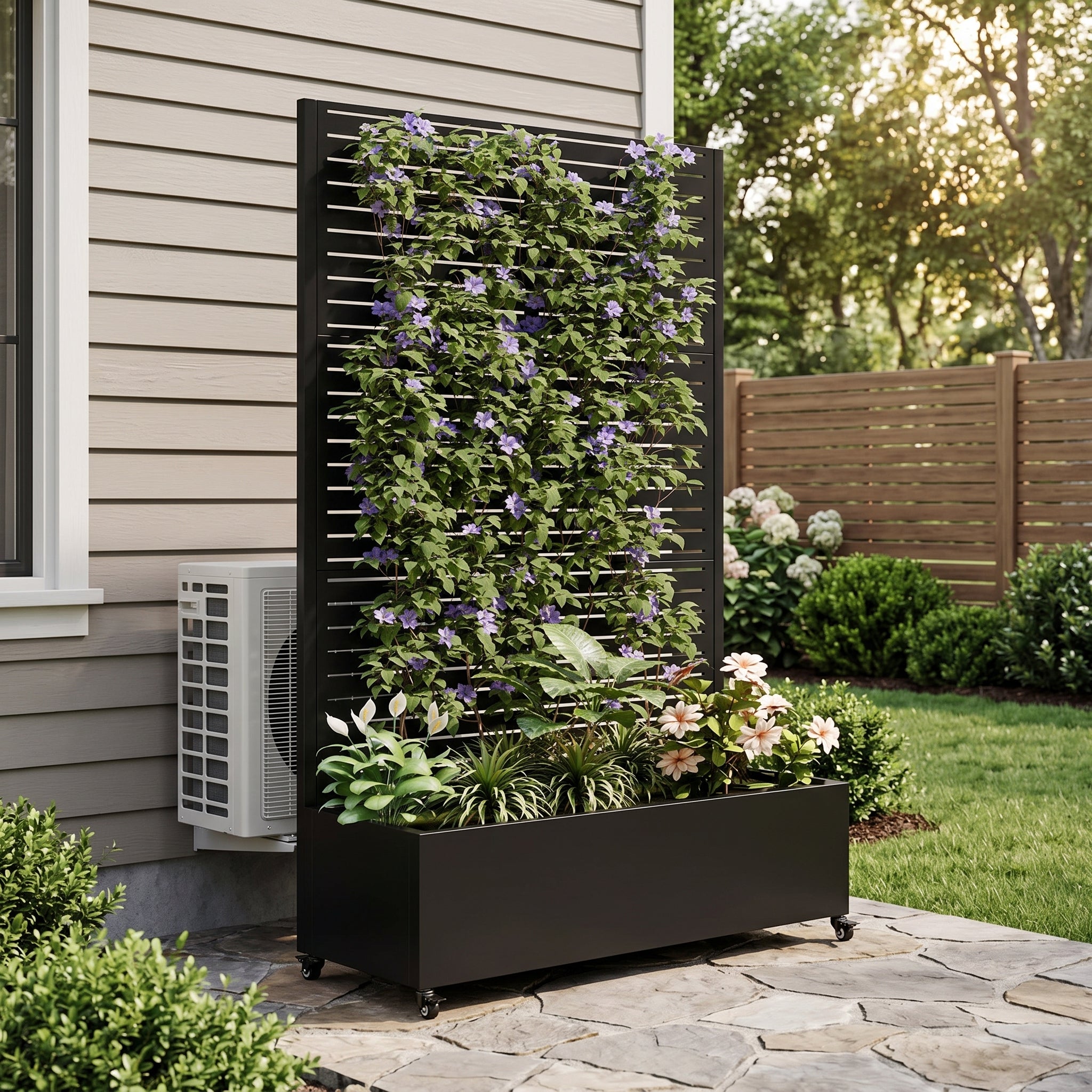 Trellis Planter detail