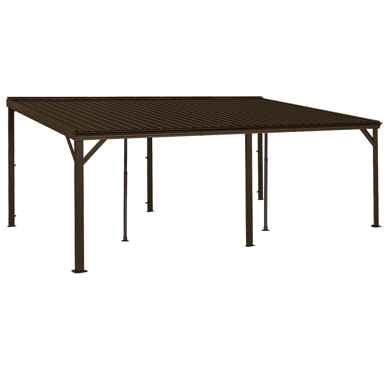 Outluma 12 x 20 Lean-To Hardtop Gazebo