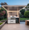 Smart BBQ Pod A-Mini — Compact Outdoor Kitchen