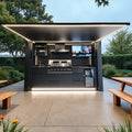 Smart BBQ Pod A-Ultra — Large Outdoor Kitchen with 42" TV