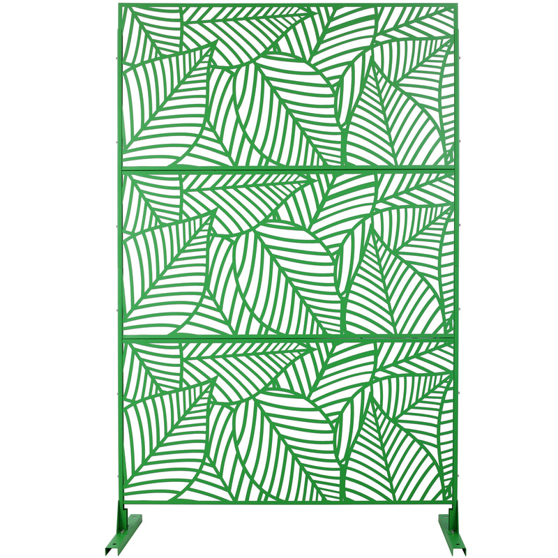 Outluma 76 in Metal Privacy Screen - Green