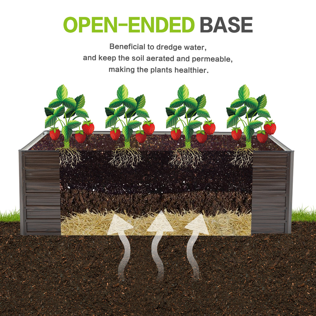2-Pack Raised Garden Bed Kit detail