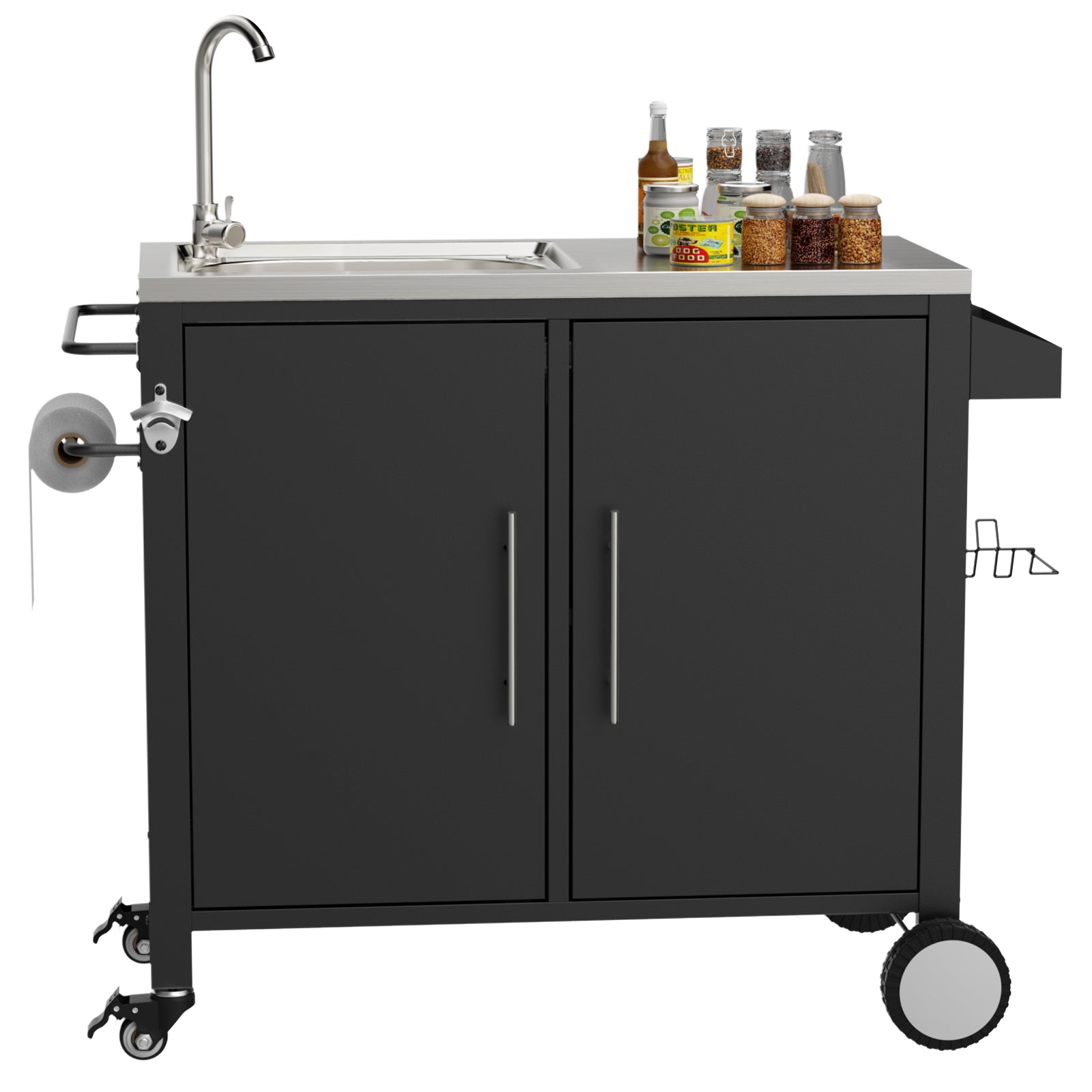 Grill cart dimensions