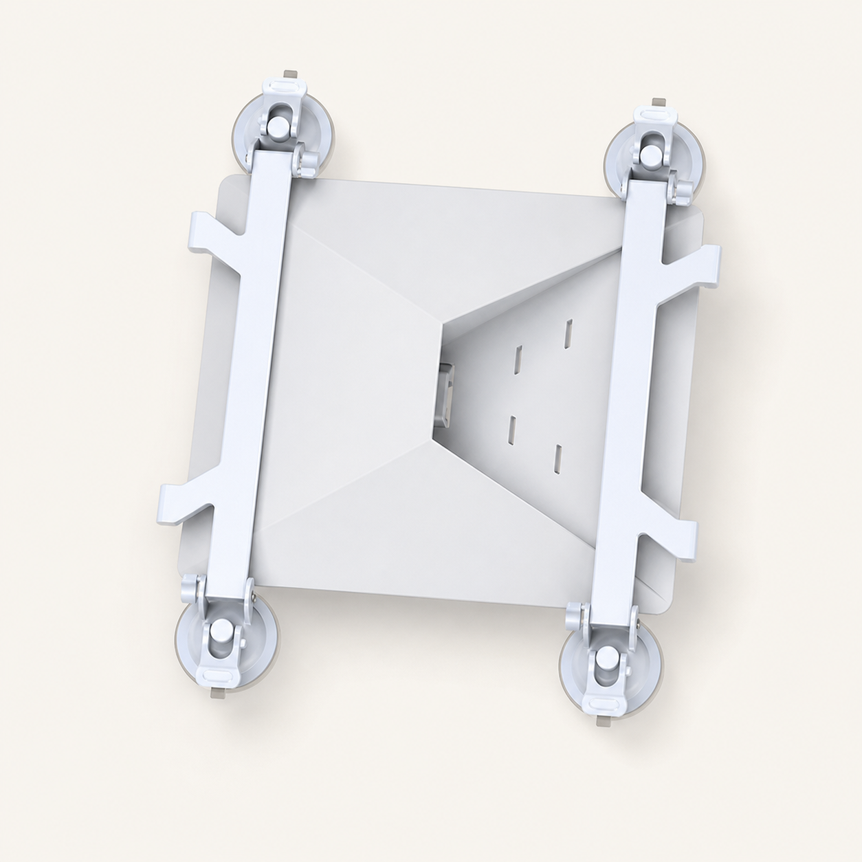 Four-cup interior suction bracket compatible with Starlink Mini